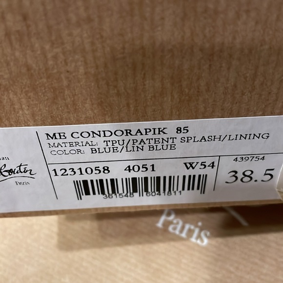 Christian Louboutin heels NWT $945 - Picture 6 of 7